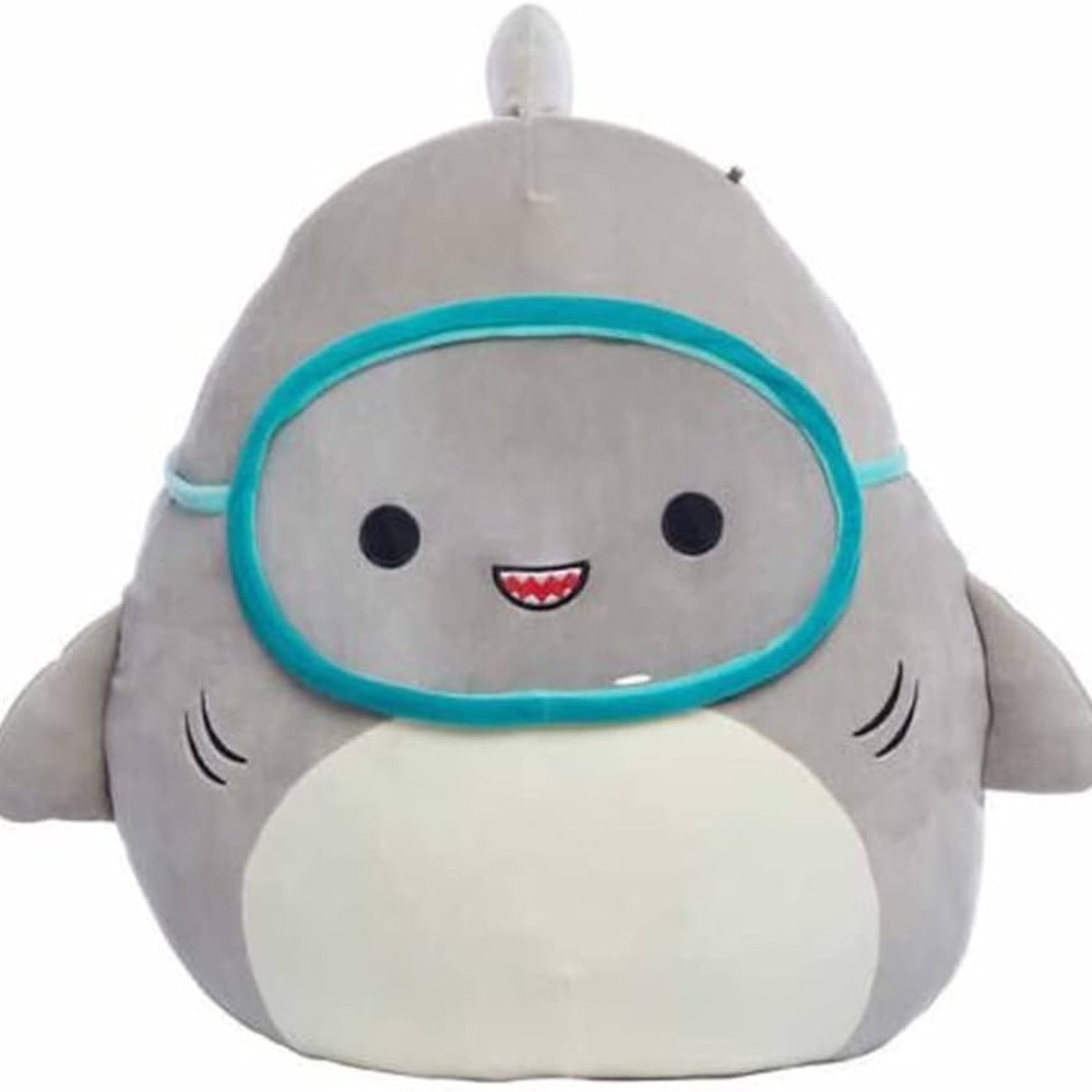 Squishmallows Sealife Squad Gordon the Shark Cuddle Soft Plush Doll 20